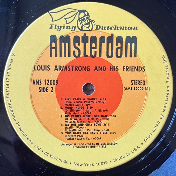Louis Armstrong - “And His Friends” Vinyl LP (Rare) - Picture 5 of 5